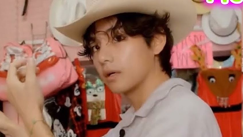 V de BTS se pone sentimental al despedirse de México y canta una ranchera