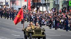 FOTOS | Con grandes desfiles, Rusia celebra su victoria sobre los nazis