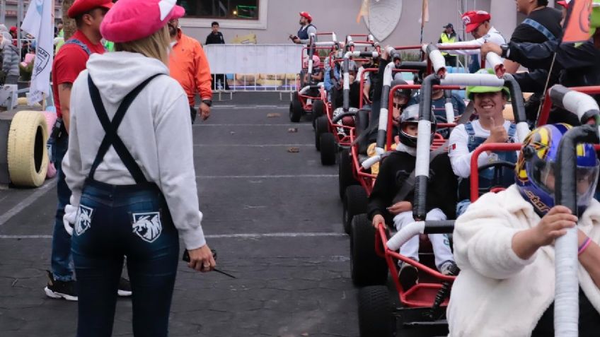 Cuajimalpa Karts fue un éxito: lo visitaron 35 mil personas y se entregaron 10 mil juguetes