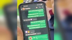 VIDEO | Exhiben infidelidad de mujer con contacto llamado "Pestañas": mensajeaba a su amante frente a su pareja