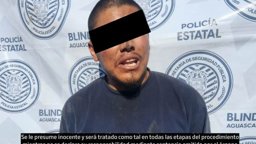 Detienen a sujeto originario de Estados Unidos por agredir y amenazar a un menor con un arma blanca