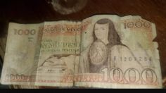 Este antiguo billete mexicano de 1,000 pesos vale más de 200 mil pesos, ¿lo tienes?