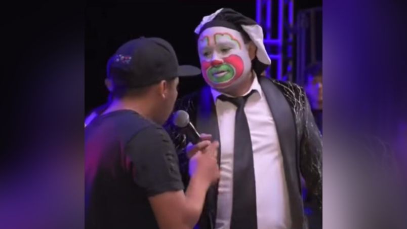 El payaso ha desatado una serie de críticas por sus shows.