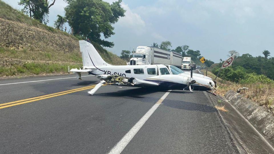 No hubo heridos en la avioneta
