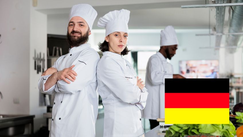 ¿Buscas trabajo? Alemania solicita cocinero, ofrecen hasta 45 mil pesos y no es necesario hablar el idioma