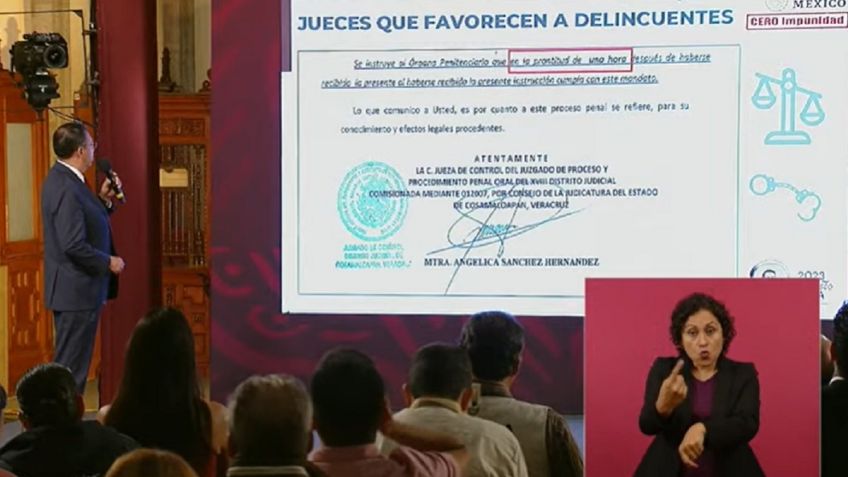 Presentan informe "Cero impunidad", destacan casos de jueces que favorecen a delincuentes