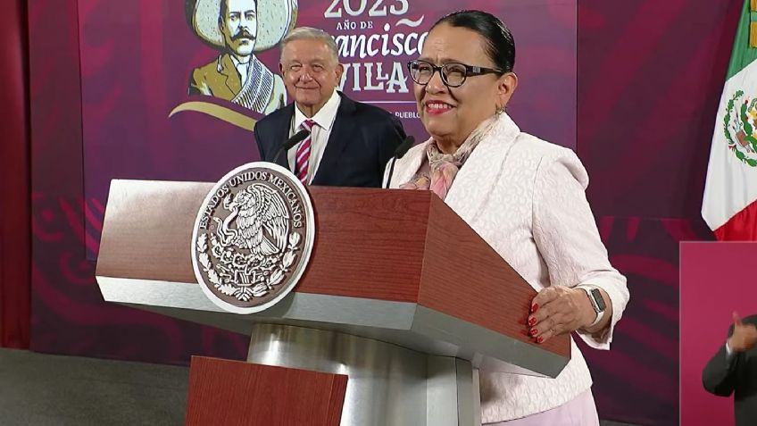 "Me quedo con AMLO": Rosa Icela Rodríguez no renunciará a la SSPC para competir en 2024