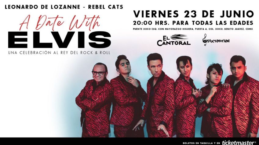 A date with Elvis: Leo de Lozanne y Rebel Cats celebran a Elvis Presley