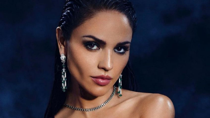 Eiza González se llevó todas las miradas con ceñido traje de baño