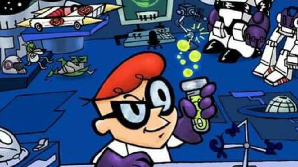 El laboratorio de Dexter. Fuente: Pinterest.