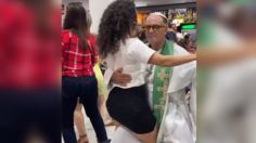 VIDEO | Tunden a sacerdote en redes por bailar sensual con una mujer: "¡Sacó los prohibidos!"