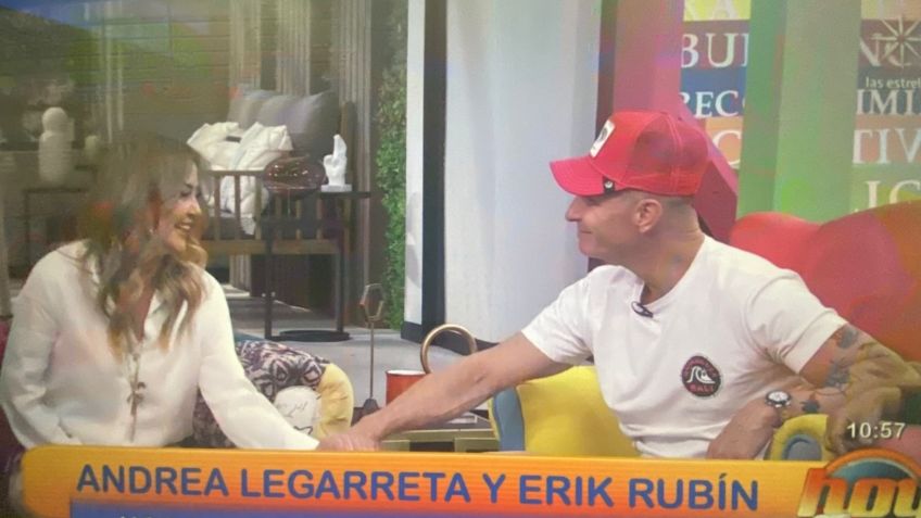 Erik Rubín habla por primer vez y revela si ya regresó o no con Andrea Legarreta