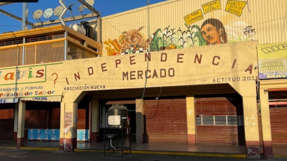 La agresión se dio en los pasillos del Mercado Independencia