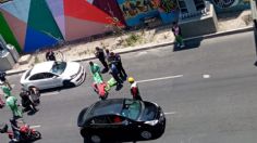 VIDEO | Accidente en Ermita-Iztapalapa: un automovilista atropella a tres trabajadores de limpia