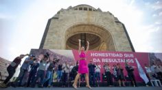 Claudia Sheinbaum se siente confiada en la búsqueda de "encabezar el futuro de la nación"