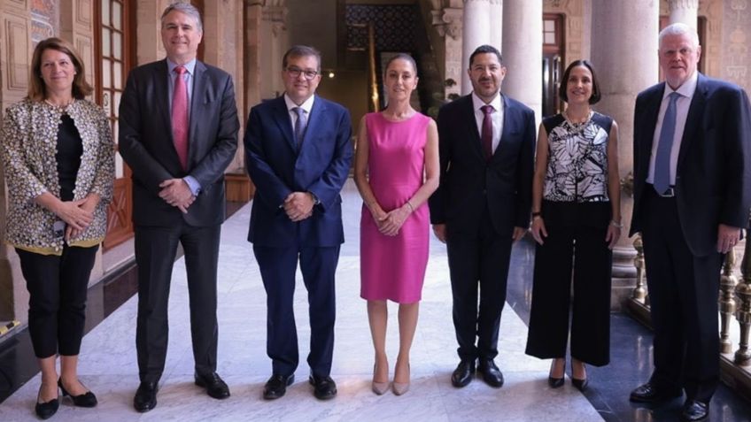 Conversa Claudia Sheinbaum con banqueros sobre "situación actual y futura del país"