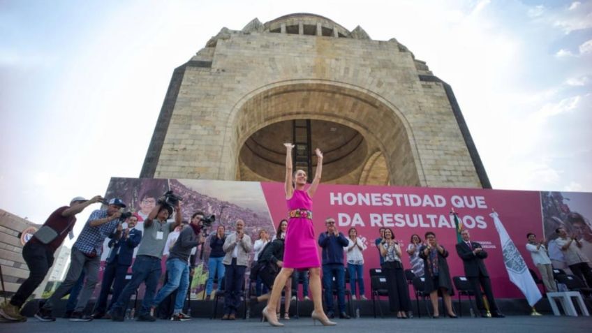 Claudia Sheinbaum se siente confiada en la búsqueda de "encabezar el futuro de la nación"