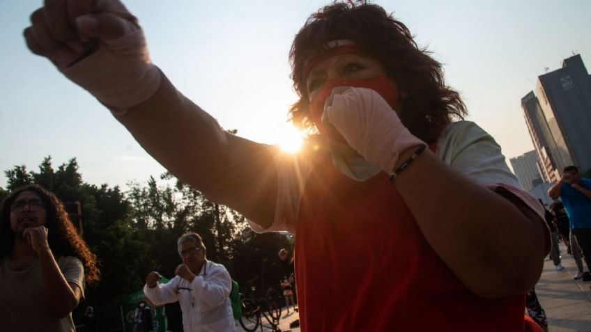 Esto es todo lo que debes saber sobre la clase de box masiva del Zócalo