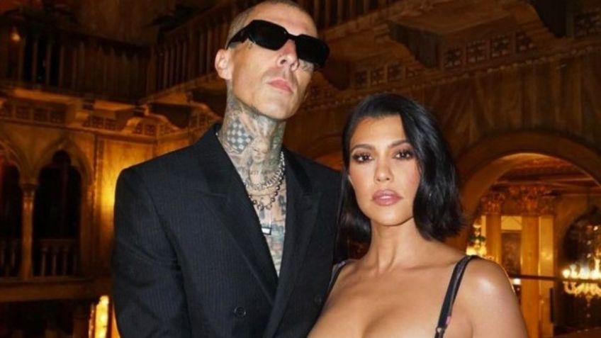 Kourtney Kardashian anuncia su primer embarazo con Travis Barker, ¡a los 44 años!