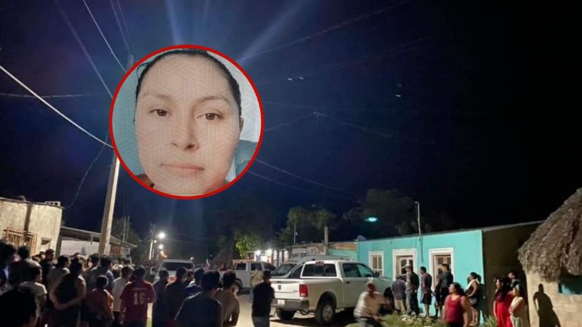 Sintia estaba desaparecida, la encontraron enterrada en el patio de su suegro en Campeche