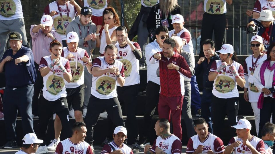 El gobierno de la Ciudad organizó una clase masiva de box y buscaban romper el récord