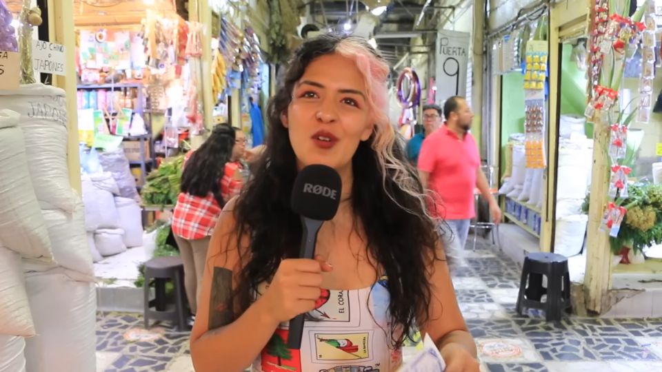 La youtuber afirma que este es uno de los mercados más reconocidos tanto en México, como en el mundo.