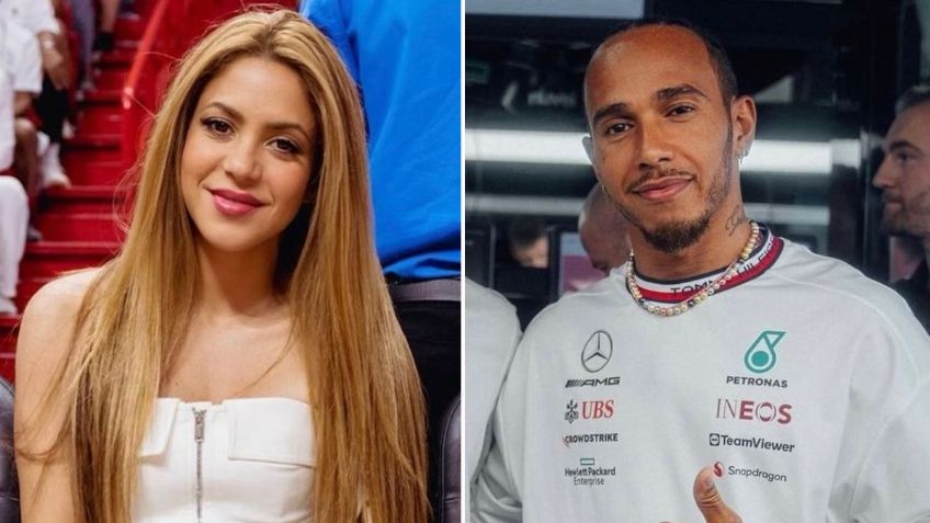 “Está ilusionada y feliz”: Shakira y Lewis Hamilton sí son pareja, afirma periodista