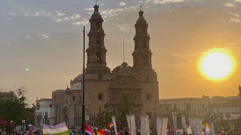 Más de 10 mil personas asistieron a la marcha LGBTIQ+ en Aguascalientes