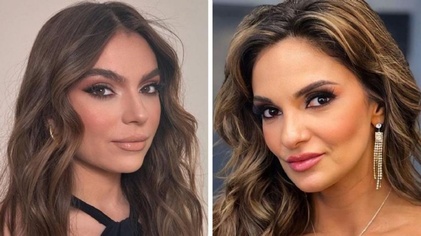 Desde la alberca, Mariana Seoane y Sofía Castro derrochan belleza con trajes de baño rojos