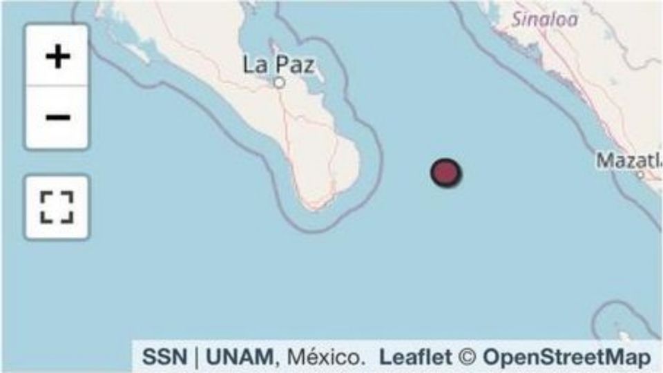 El sismo fue perceptible en la comunidad de La Playa y fraccionamiento Puerto Nuevo