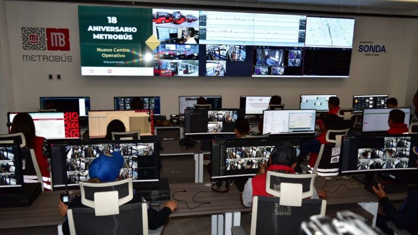 Metrobús CDMX estrena nuevo Centro de Control a 18 años de su creación