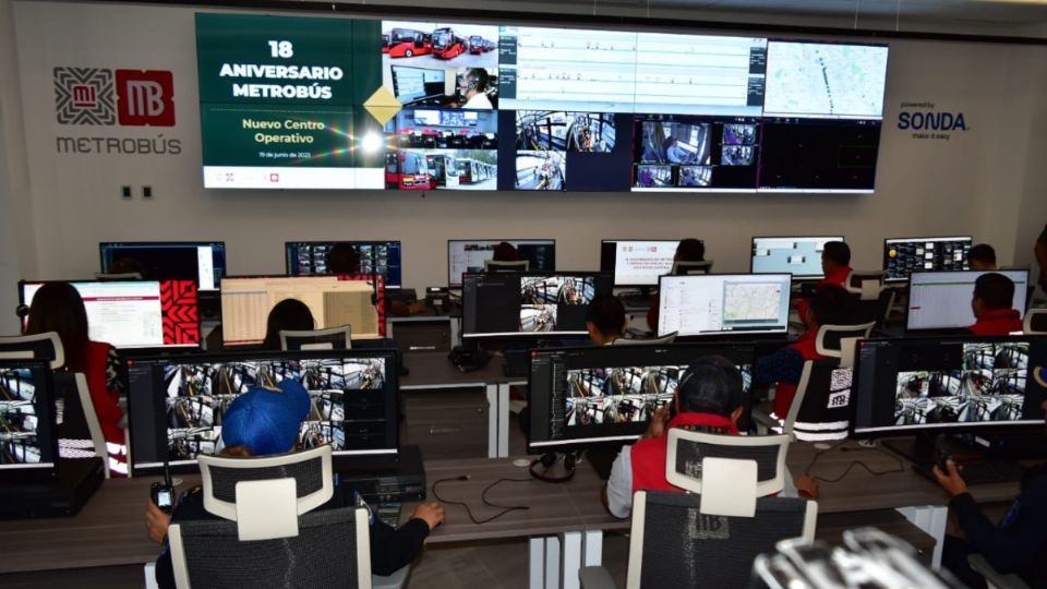 El nuevo Centro de Control del Metrobús permitirá tener una comunicación directa con los usuarios