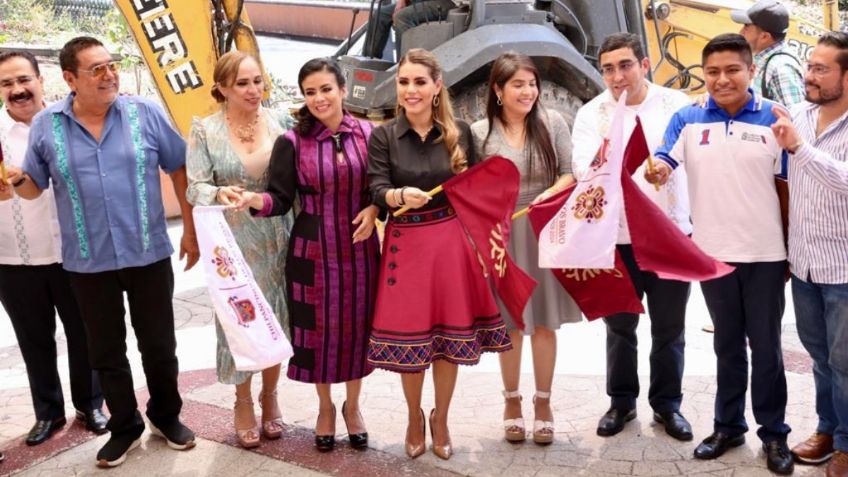 Evelyn Salgado y Norma Otilia dan arranque a obras de rehabilitación del Sistema de Parques Urbanos en Chilpancingo