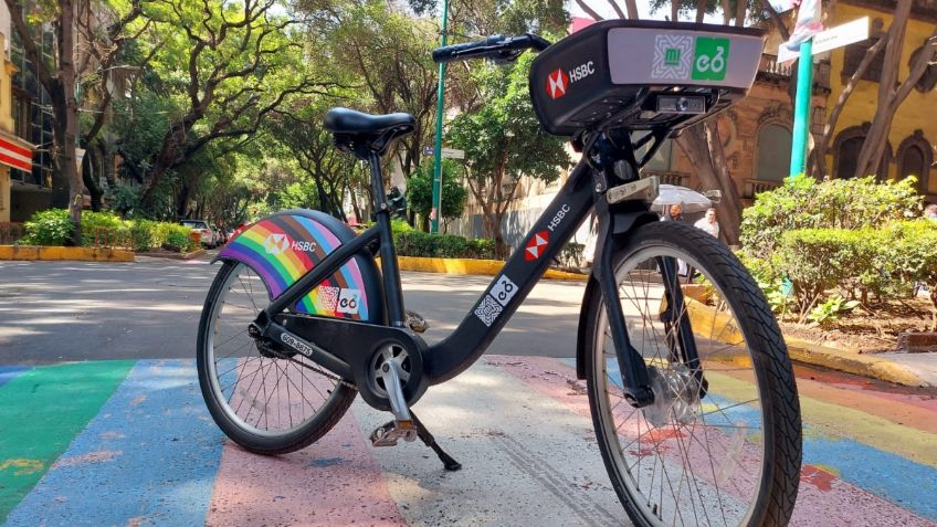 La Ecobici de la CDXM se suma a conmemoración del orgullo LGBTTTIQ+