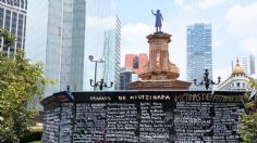 Preparan instalación de estatua de la Joven de Amajac en Paseo de la Reforma