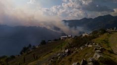 Puebla: muere una persona por incendio Forestal de Zacatlán: evacuan varias comunidades