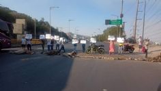 Caos en la autopista México-Pachuca por una protesta: solo hay un carril abierto hacia Ecatepec