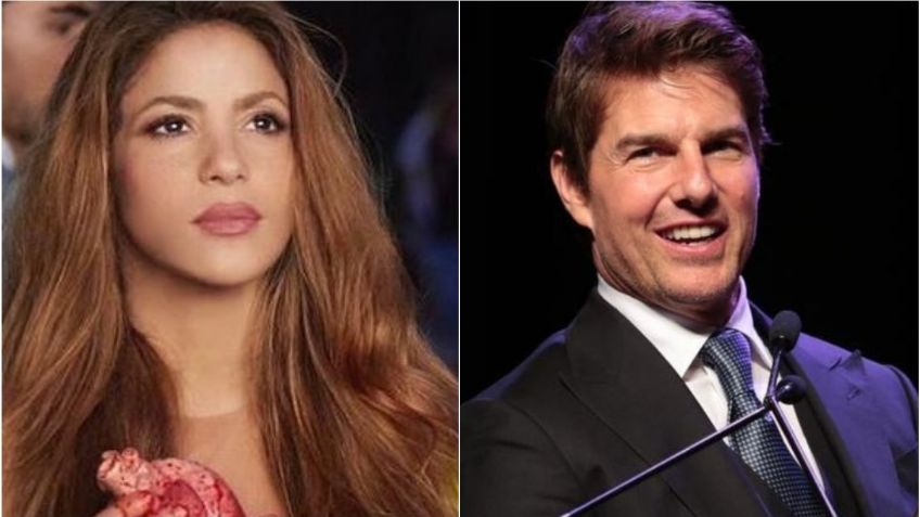 Tom Cruise no se da por vencido con Shakira y la llena de halagos