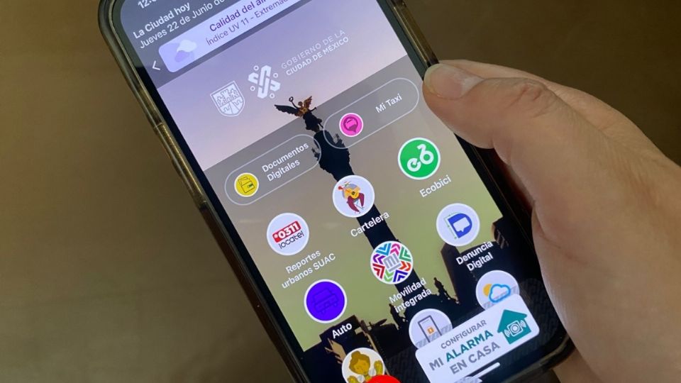La Llave CDMX se aloja en la aplicación móvil