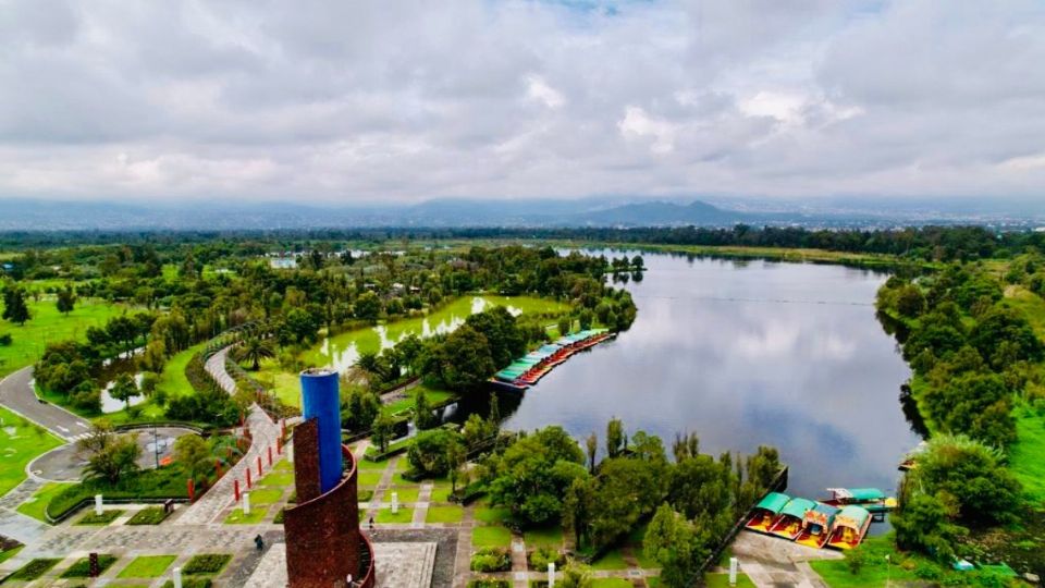 Vista del Parque Ecológico Xochimilco