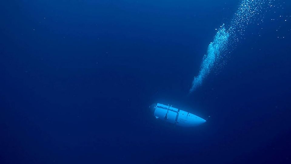 El sumergible sufrió una implosión.