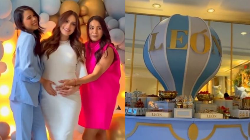 Carlos Rivera le organiza su baby shower a Cynthia Rodríguez, así fue: "Puro amor para mis dos amores"