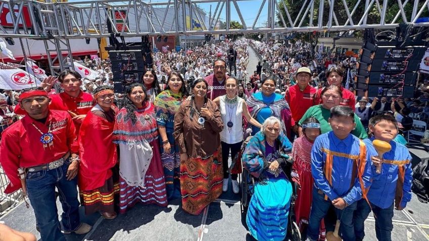 Claudia Sheinbaum reconoce la lucha de Mexicali por sus recursos naturales