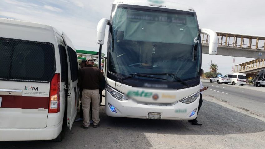 Polleros organizaron un convoy de autobuses para lucrar con el sueño americano de 191 migrantes