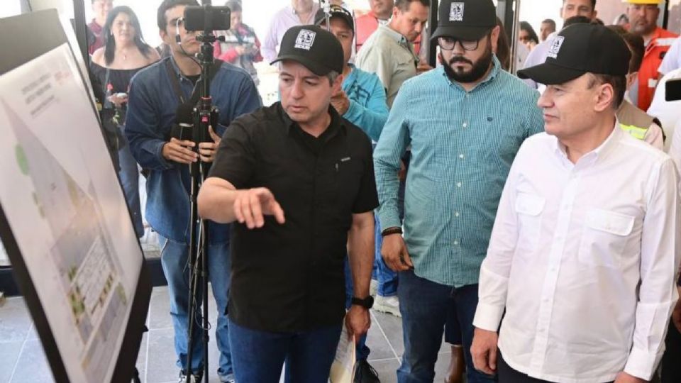 Alfonso Durazo supervisó la obra de construcción del Centro Estatal de Identificación Genética y Panteón Forense en el estado de Sonora