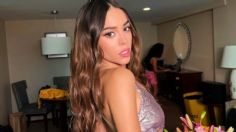 Danna Paola le da la bienvenida a sus 28 años con audaz traje de baño metalizado: FOTOS