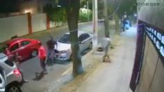 VIDEO | Ladrón de automóvil llora cuando le frustran el asalto a golpes