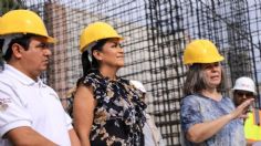 Ariadna Montiel supervisa construcción del CRIT Teletón en el corazón de la Montaña de Guerrero