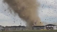 VIDEO: alerta en EU, un enorme tornado arrasó con todo en Greenwood y New Whiteland, Indiana