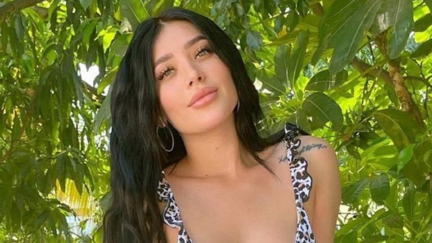 Desde la alberca, Brenda Zambrano deslumbra con el bikini negro ideal para estas vacaciones